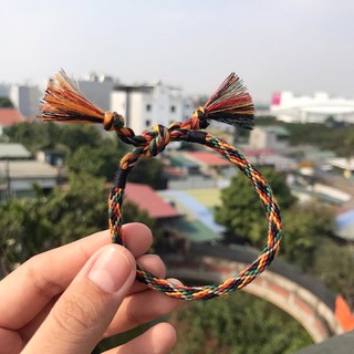 Vòng kumihimo thổ cẩm