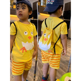 Bộ cộc kèm ba lô cho bé