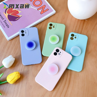 Ốp Lưng Mềm Màu Gradient Có Giá Đỡ Cho Samsung Galaxy A82 A22 5g S21 Fan Edition A02 A32 4g 5g A02S A52 A72 A12 A42 M51