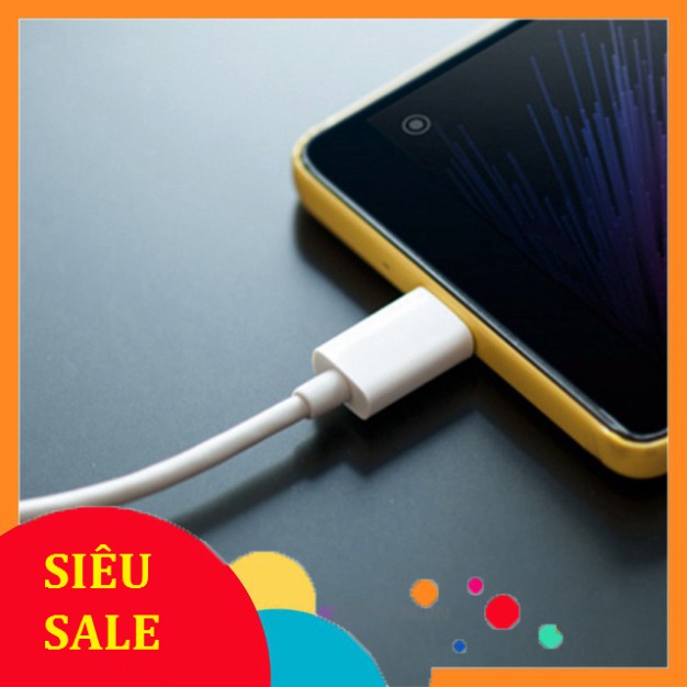 [ Hà Nội ] Cáp sạc ZMI USB Type-C AL701 (100cm) 2 màu đen trắng hỗ trợ sạch nhanh - Minh Tín Shop