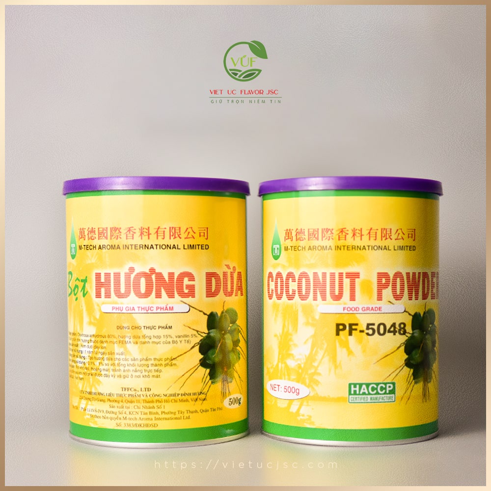 Bột Hương Dừa 500g | Hương Thực Phẩm | Vietuc Jsc