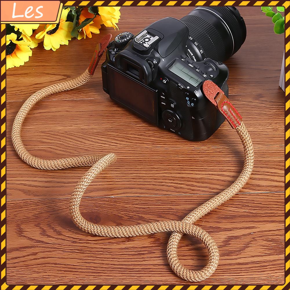 Dây đeo vai/đeo cổ bằng cotton thoáng khí 100cm dành cho máy ảnh