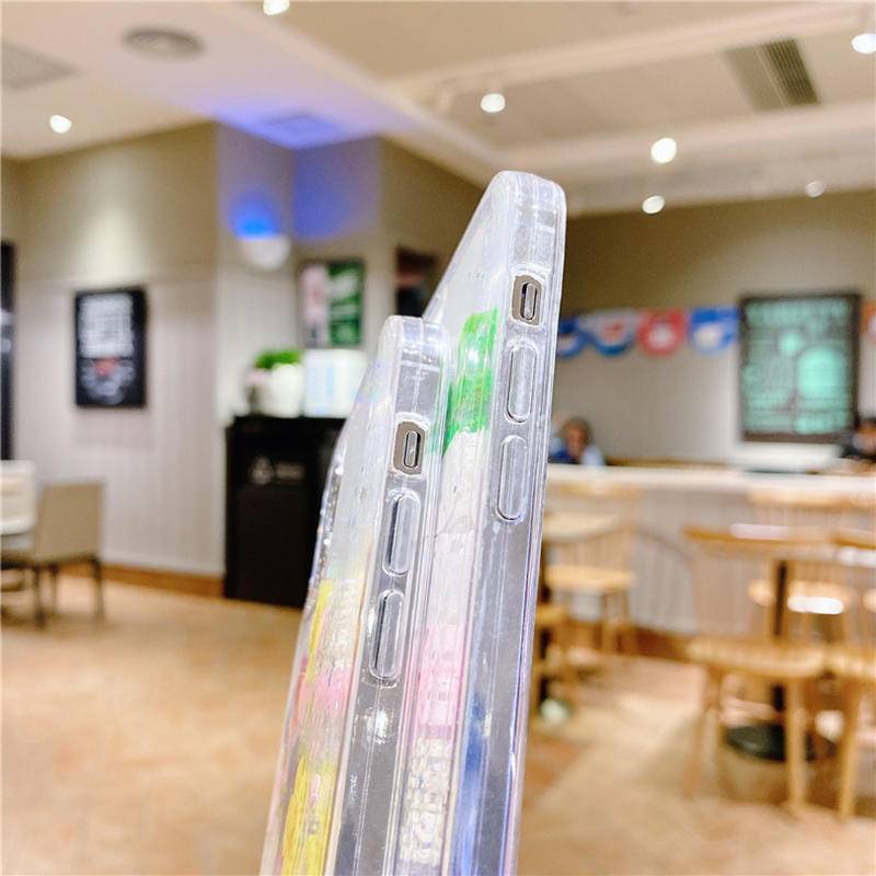 Ốp Điện Thoại Silicon Mềm Trong Suốt Hình Hoa Sáng Tạo Cho iPhone 13 12 11 Pro MAX Mini X XS MAX XR SE 2022 2020 7 8 + Plus