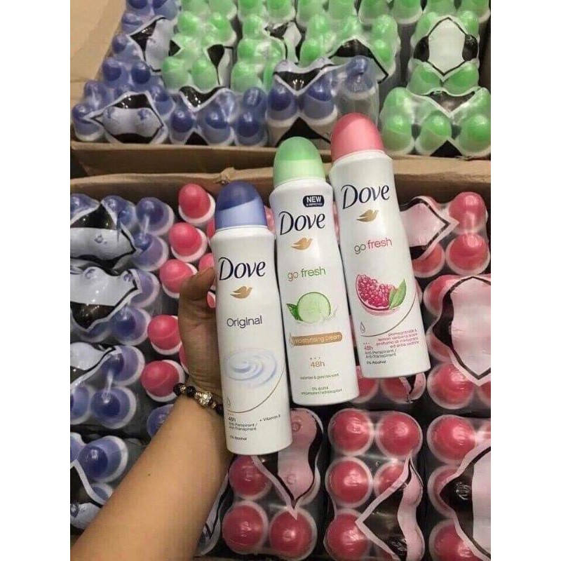 Xịt thơm khử mùi DOVE | Thế Giới Skin Care