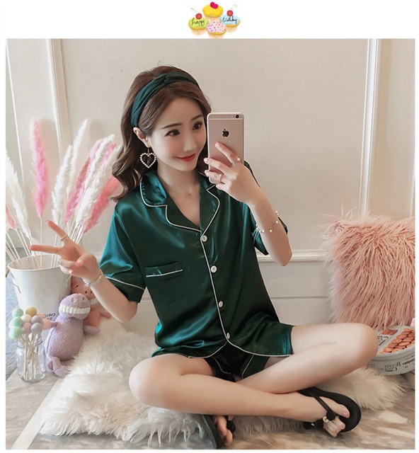 Bộ pijama short trơn cao cấp big size cho người ngoại cỡ 5XL 80-95kg