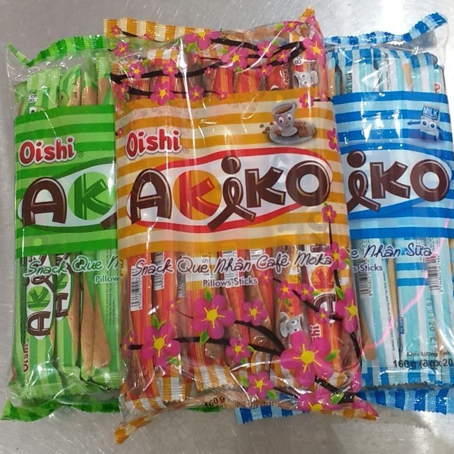 Snack que Akiko đủ vị date mới .