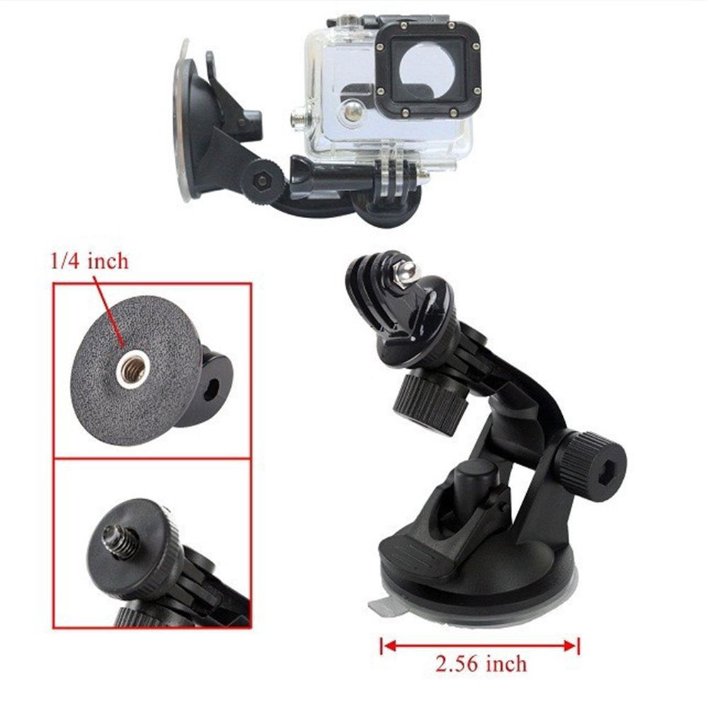 Giá đỡ điện thoại / máy ảnh GoPro Hero SJCAM SJ4000 Xiaomi Yi gắn xe ô tô