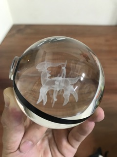 Đèn Pokemon Huyền Thoại size 8cm Kadic