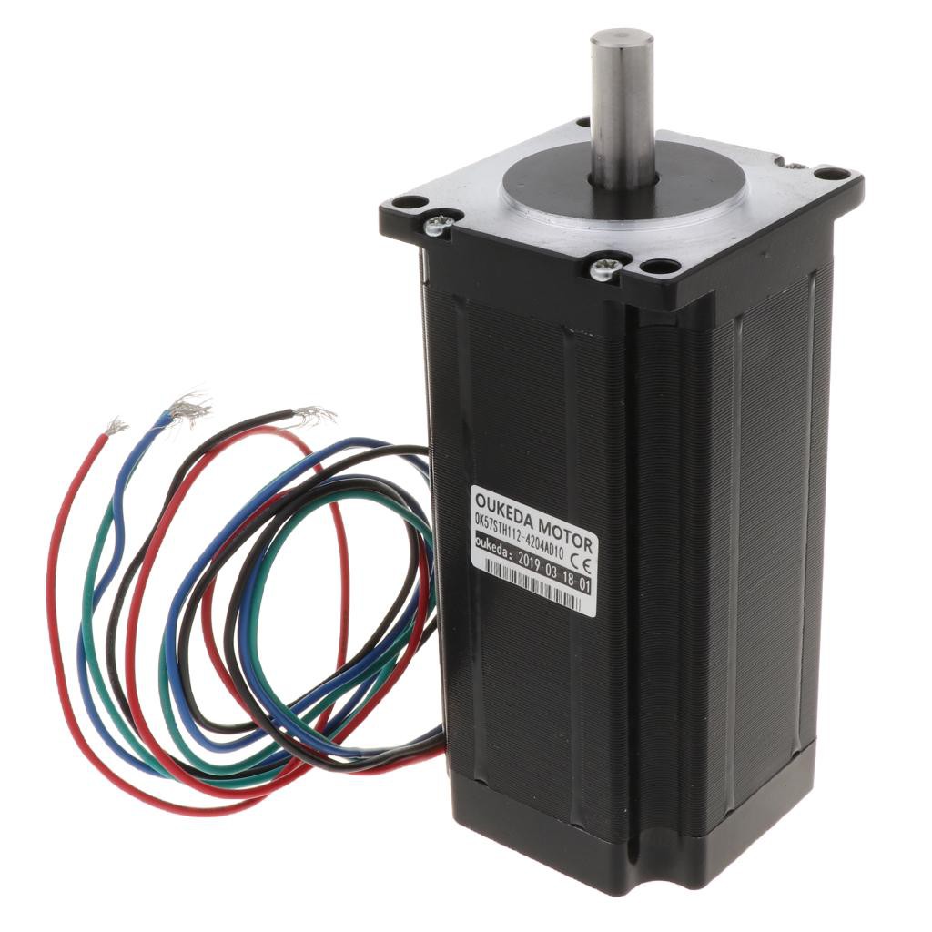 [New 100%] Động cơ bước 57, step motor 57 (NEMA23) thương hiệu OUKEDA các size 57x56, 57x76,57x112 chất lượng cao