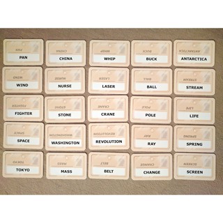 TRÒ CHƠI BOARD GAME CODENAME - PHIÊN BẢN TIẾNG ANH