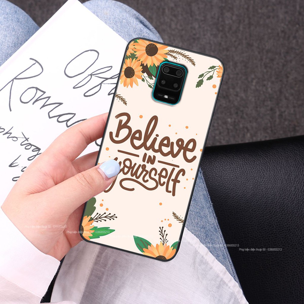 Ốp lưng Xiaomi REDMI NOTE 9S / REDMI NOTE 9 PRO hình hình hoa, thiên nga, đẹp thời trang - CAO CẤP - SANG TRỌNG