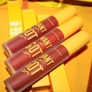 Son Kem Lì Nhẹ Môi Lemonade Want It Got It Lipcream 5g