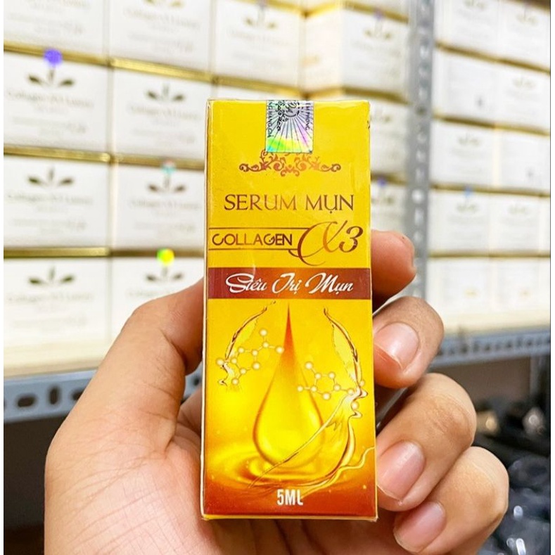 [Chính hãng] Serum mụn Collagen X3 Luxury mỹ phẩm Đông Anh