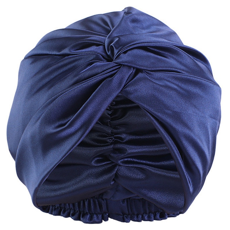 Mũ Trùm Tóc Bằng Lụa Màu Sắc Đơn Giản Tiện Dụng