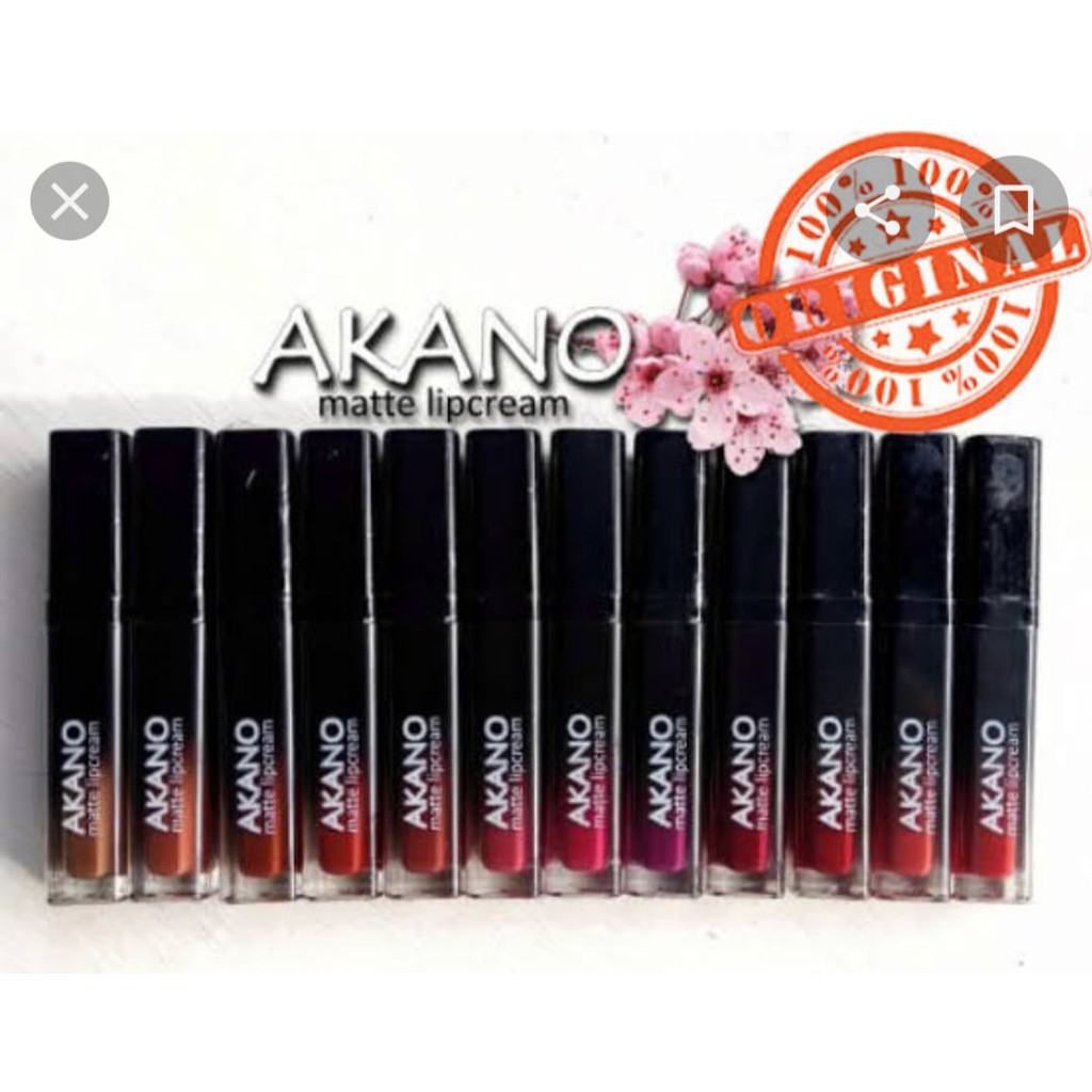 (Hàng Mới Về) Son Kem Lì Akano Lên Màu Chuẩn Đẹp | BigBuy360 - bigbuy360.vn