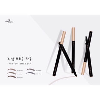 Cọ dạ nứơc vẽ chân mày Vacosi RealBrow Tattoo Pen