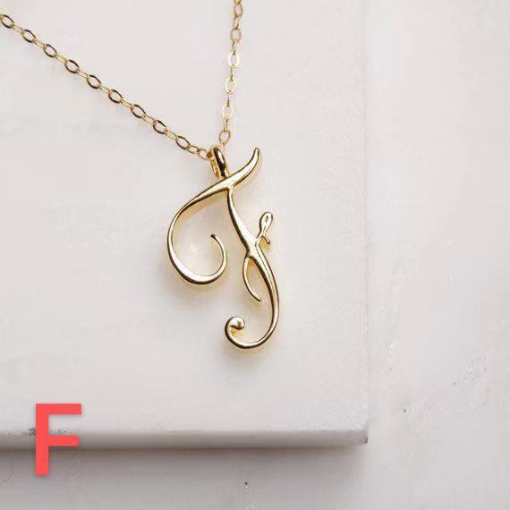 Vòng cổ Mặt 26 Chữ Cái Tiếng Anh Thời Trang Cho Nữ