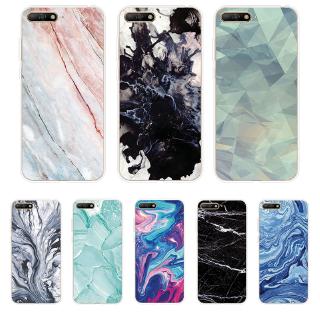 Ốp Lưng Huawei Y6 II Y6 2017 Prime 2018 Y6 Pro 2019 TPU mềm Case đá granit