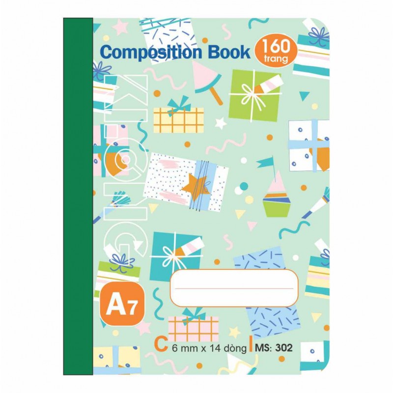 Sổ A7 kẻ ngang, sổ tay Klong ghi chép, note bỏ túi tiện lợi Klong