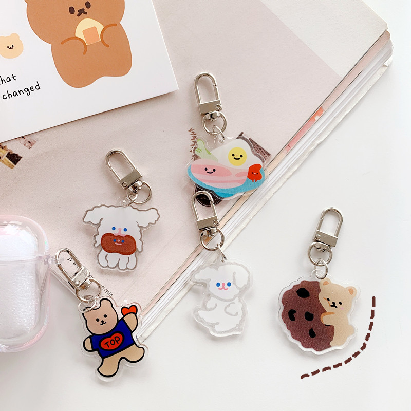 Vỏ Bảo Vệ Hộp Đựng Tai Nghe Airpods Hình Gấu Đáng Yêu