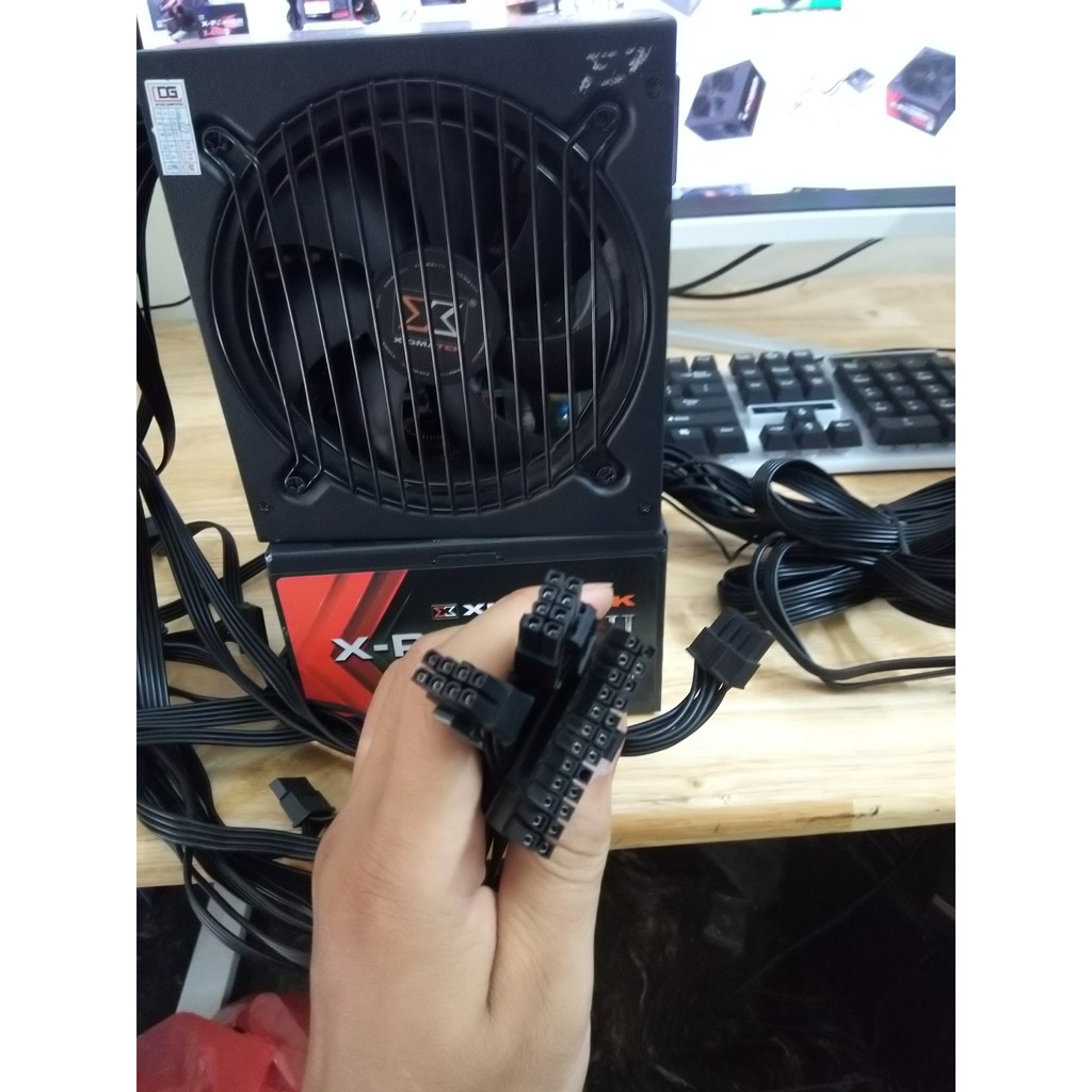 Nguồn Xigmatek X-POWER II 450 - nguồn phụ 8Pin cho card màn hình Bảo hành 3 Tháng