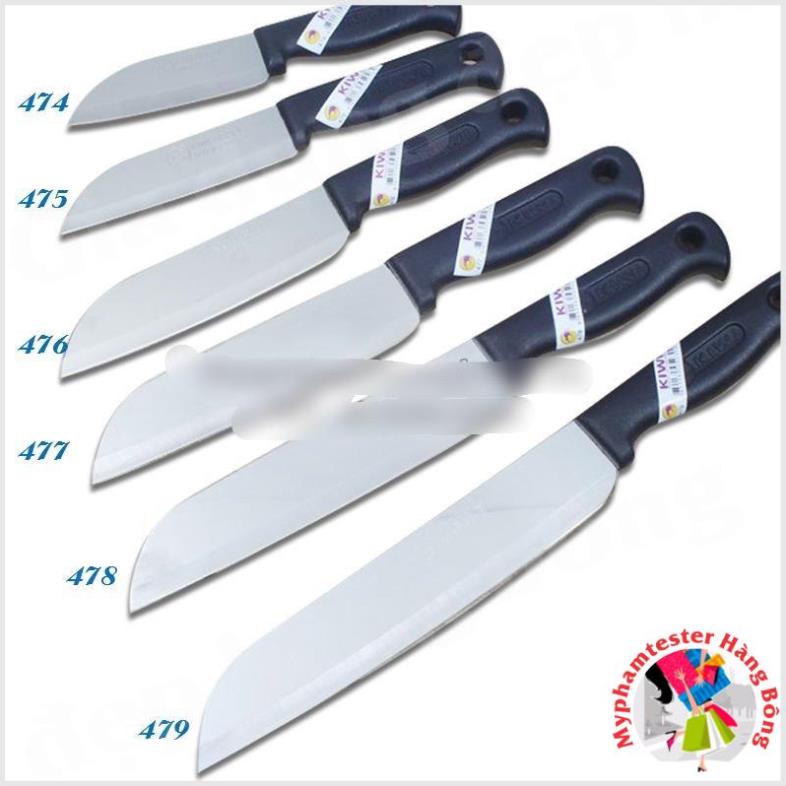 Dao KIWI Thái Lan cán nhựa đen đầy đủ các size siêu sắc