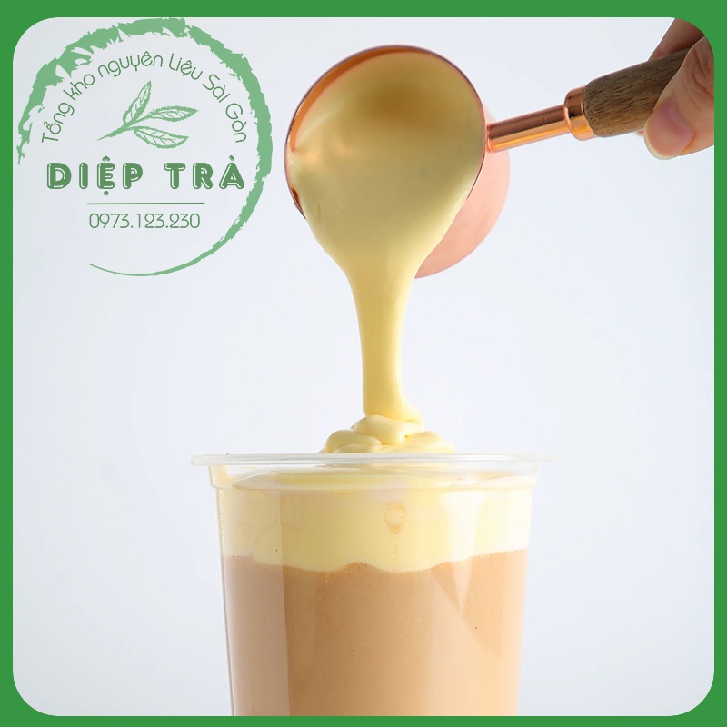 Bột Kem Trứng Xiaka 1kg  Tiêu chuẩn đài loan chính hãng
