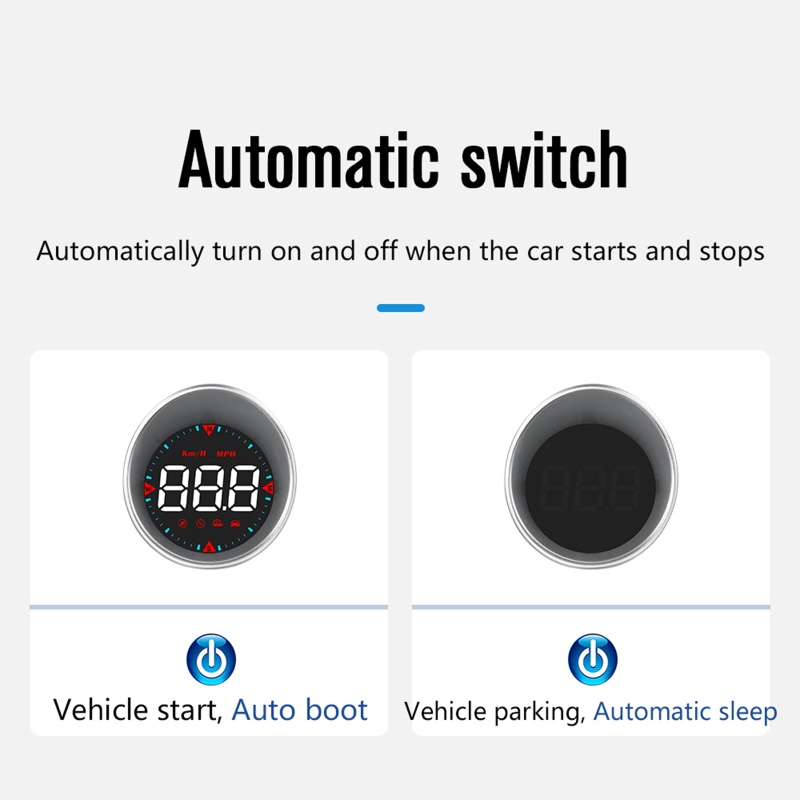 Thiết Bị HUD Hiển Thị GPS Tốc Độ Kính Chắn Gió Ô Tô Cho Kỹ Thuật Số Thông Minh
