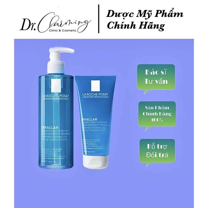 Sữa rửa mặt Laroche Poáy 200ml- 400ml cho da dầu mụn