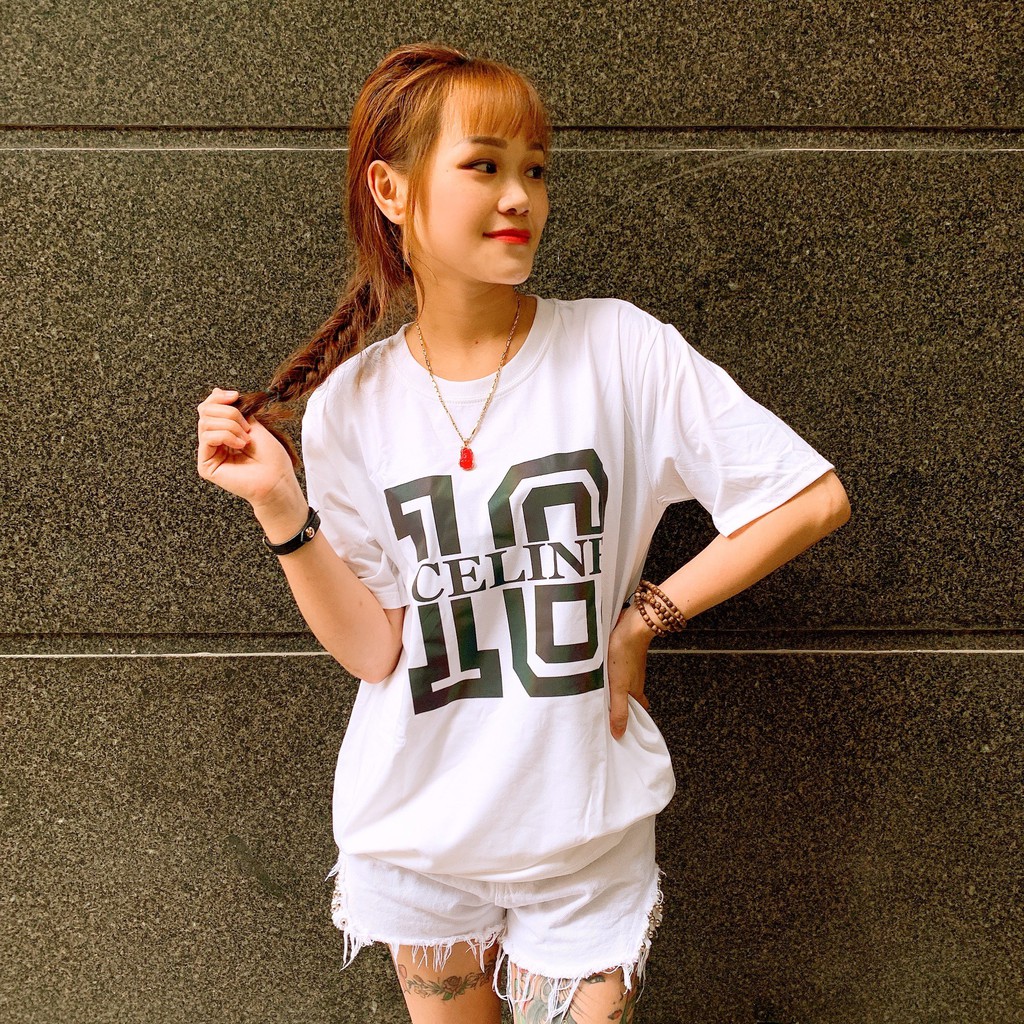 [COMBO MUA 1 ÁO TẶNG 1 MŨ TRƠN LƯỚI THỜI TRANG ] Áo phông 10 Unisex chất liệu cotton , áo thun Unisex thời trang | BigBuy360 - bigbuy360.vn