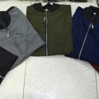 Áo khoác kaki bomber (nam và nữ)