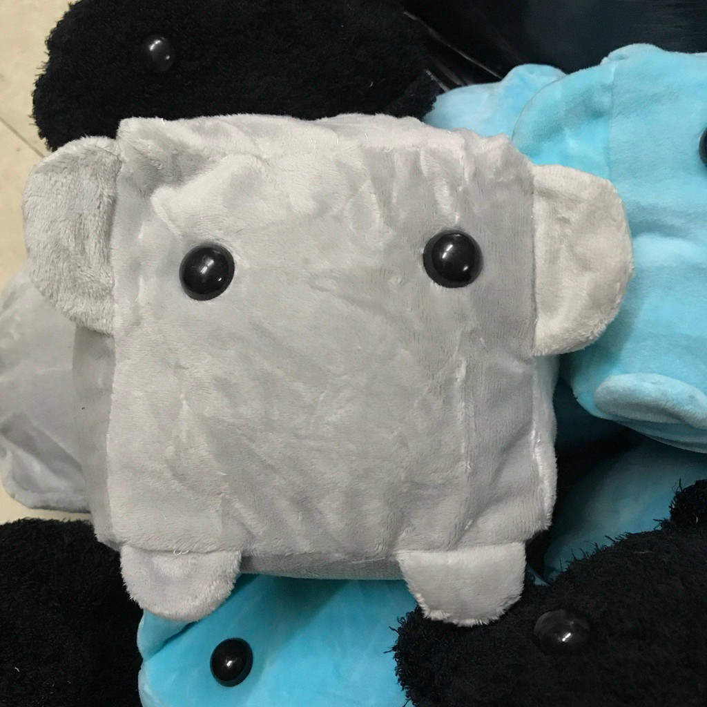 Thú Bông Trang Trí Xinh Xắn Hình Hộp Có Khe Cắm