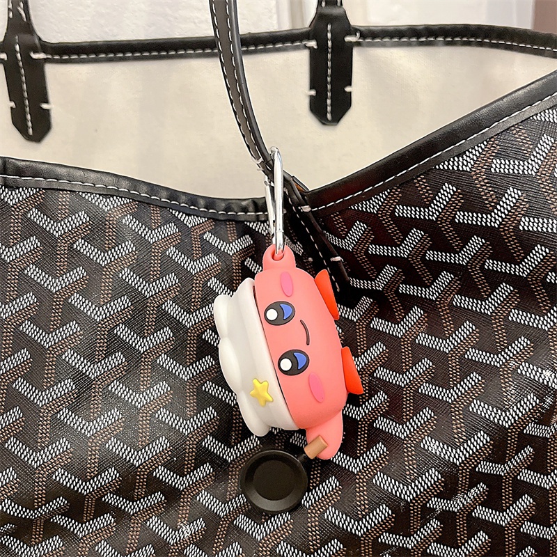 Vỏ Bảo Vệ Hộp Sạc Tai Nghe Samsung Galaxy Buds Live / Buds 2 / Buds Pro / Buds 2 Pro Chống Rơi Hình Chú Gấu Kirby 3D Dễ Thương