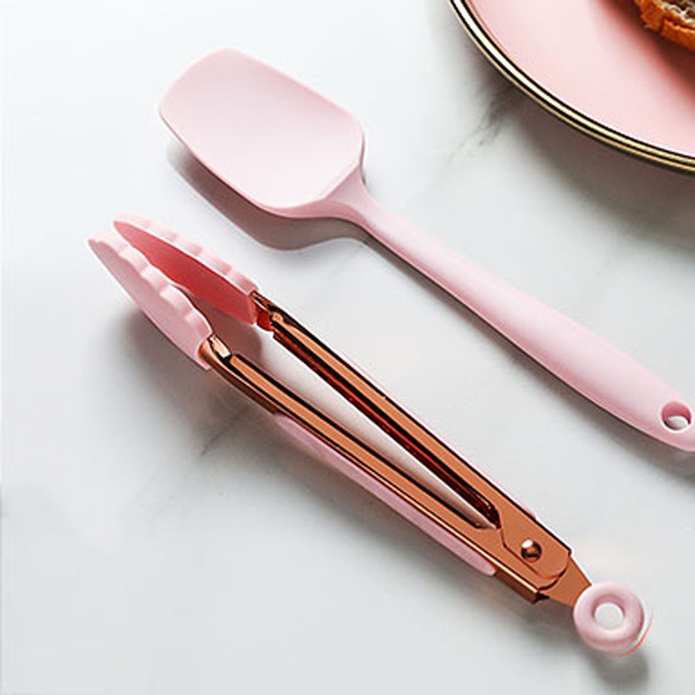 Kẹp Thức Ăn Bằng Silicone Chịu Nhiệt Độ Cao Chống Dính Tiện Dụng