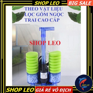 Lọc vi sinh (kèm Vật liệu lọc) cao cấp - Lọc mút visinh cho hồ tép cảnh, cá cảnh-phụ kiện thủy sinh