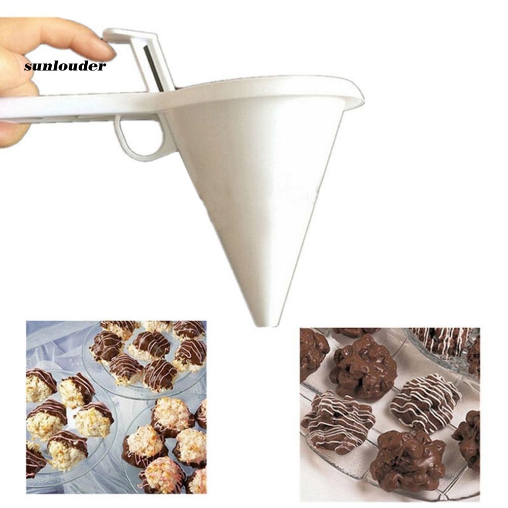 Phễu Nhựa Làm Kem / Chocolate Cầm Tay DIY