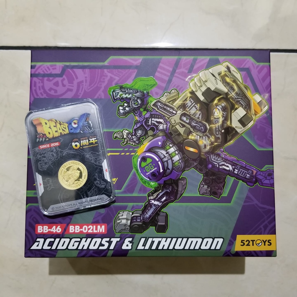Set mô hình 52Toys Beastbox BB-46 ACIDGHOST ＆ BB-02LM LITHIUMON