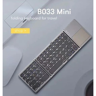 Bàn phím không dây Mini hỗ trợ tiếng Nga/ Tây Ban Nha/ Ả Rập B033 dành cho Windows/ Android/ Ios