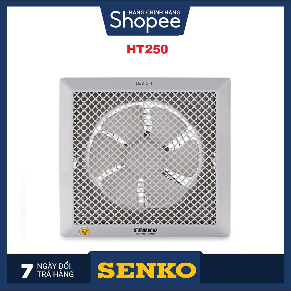 Quạt hút thông gió âm trần 40W Senko HT250