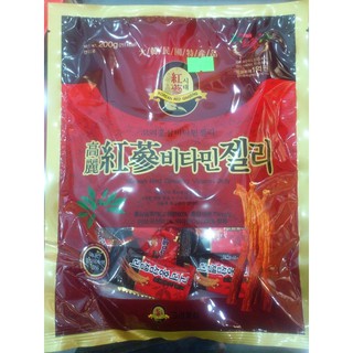 COMBO 10 GÓI Kẹo Sâm Dẻo 200g Hàn Quốc