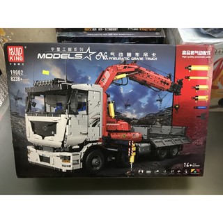Xếp Hình technic Mould King 19002 Xe tải cẩu có điều khiển