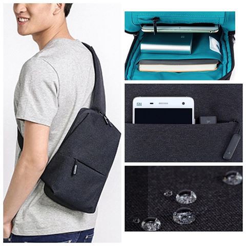 Túi Chéo XIAOMI Urban Leisure ( ĐEN hoặc XÁM)