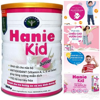 Sữa Hanie Kid Junior 900gr date 2022