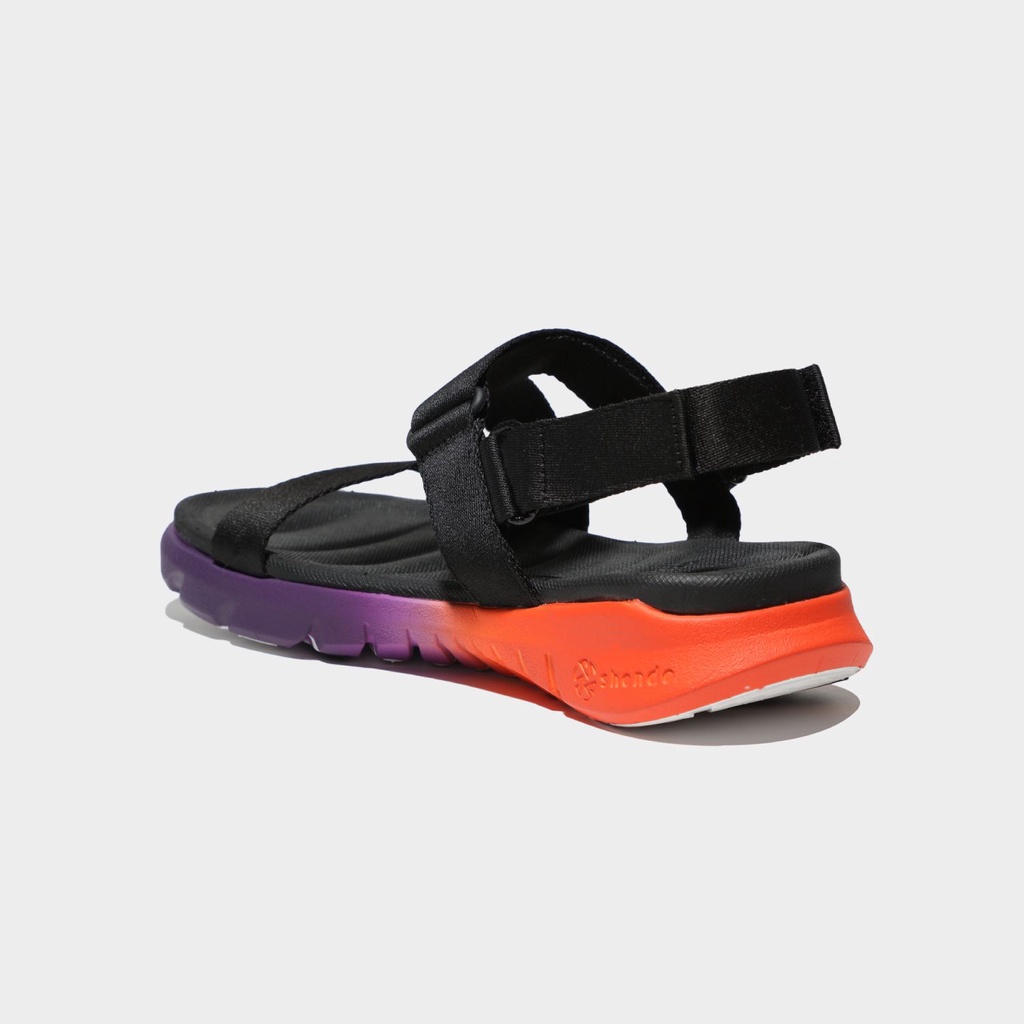 [Chính hãng] Shondo Sandal F6 sport ombre đế 2 màu cam-tím F6S8910