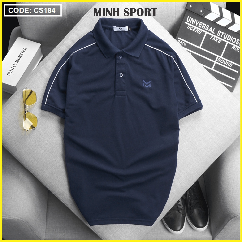 Áo Thun Polo Nam Trơn Ngắn Tay Cổ Bẻ Thời Trang Basic, Vải Thun Cá Sấu Mặc Mát, Thấm Hút Mồ Hôi Tốt mã AO.40