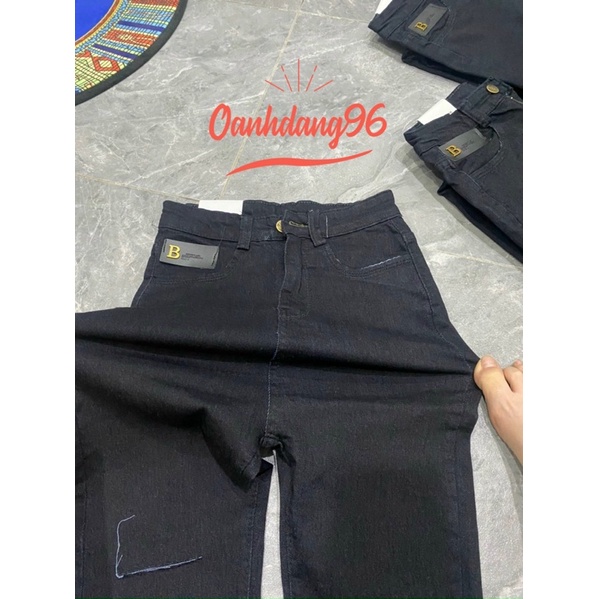 Quần jeans ôm cạp cao rách gối co dãn 4 chiều siêu hot