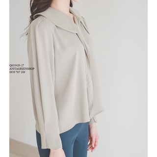 Q610420  ÁO KIỂU SƠ MI NỮ CÔNG SỞ