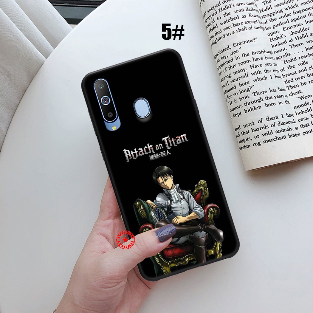 Ốp điện thoại in hình Attack on Titan 16SA cho Samsung Galaxy J4 J5 J6 J7 Duo Plus Prime Core Pro J8