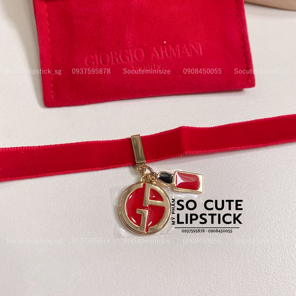 Vòng tay Gift Hãng Giiorgio Armani Màu Đỏ