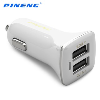 Sạc xe hơi 2 cổng Pineng PN-522 1A/2.1A - Hãng Phân Phối Chính Thức